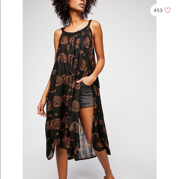 maxi top on jeans